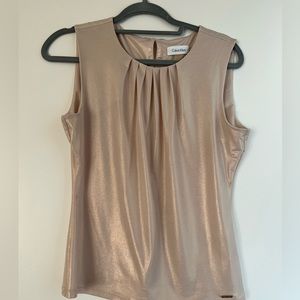 Calvin Klein small top golden color stylish